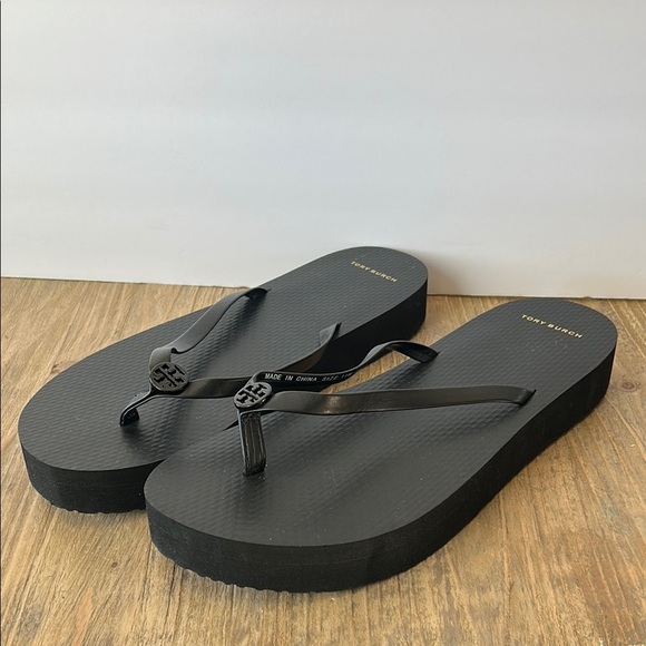 Tory Burch Flatform Flip Flop Black | 11 - Picture 2 of 8